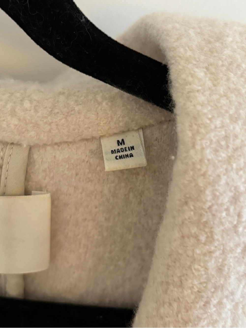 Aritzia Wilfred Acre Robe Belted Merino Wool Robe Jacket Medium - Picture 4 of 13